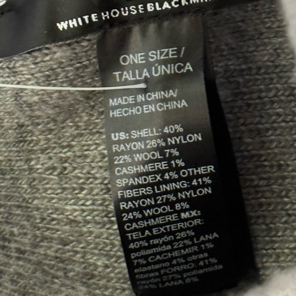 WHBM Rhinestone Patterned hat - Picture 6 of 7